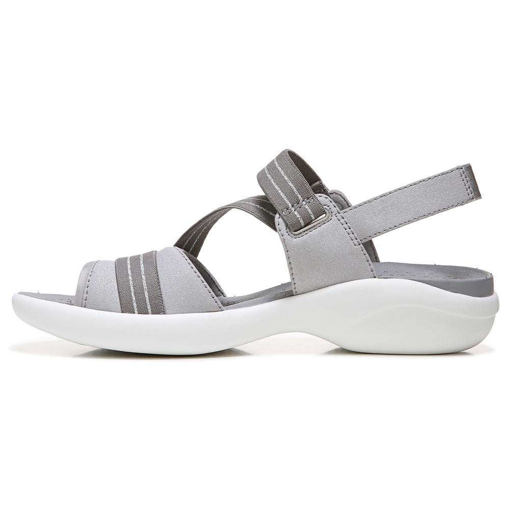 Bzees Chance Sandal - Silver Shimmer Fabric  Bzees Chance Sandal - Silver Shimmer Fabric
