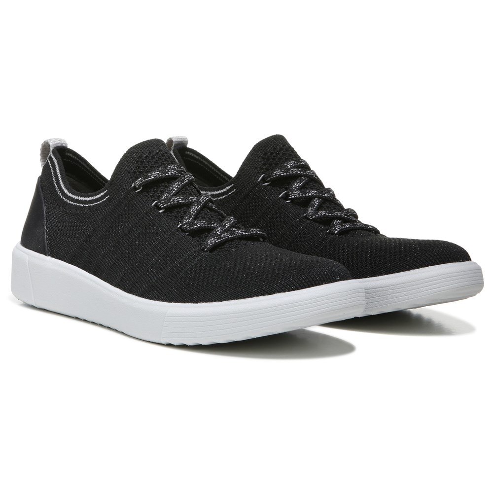 Bzees March On Sneaker - Black Knit