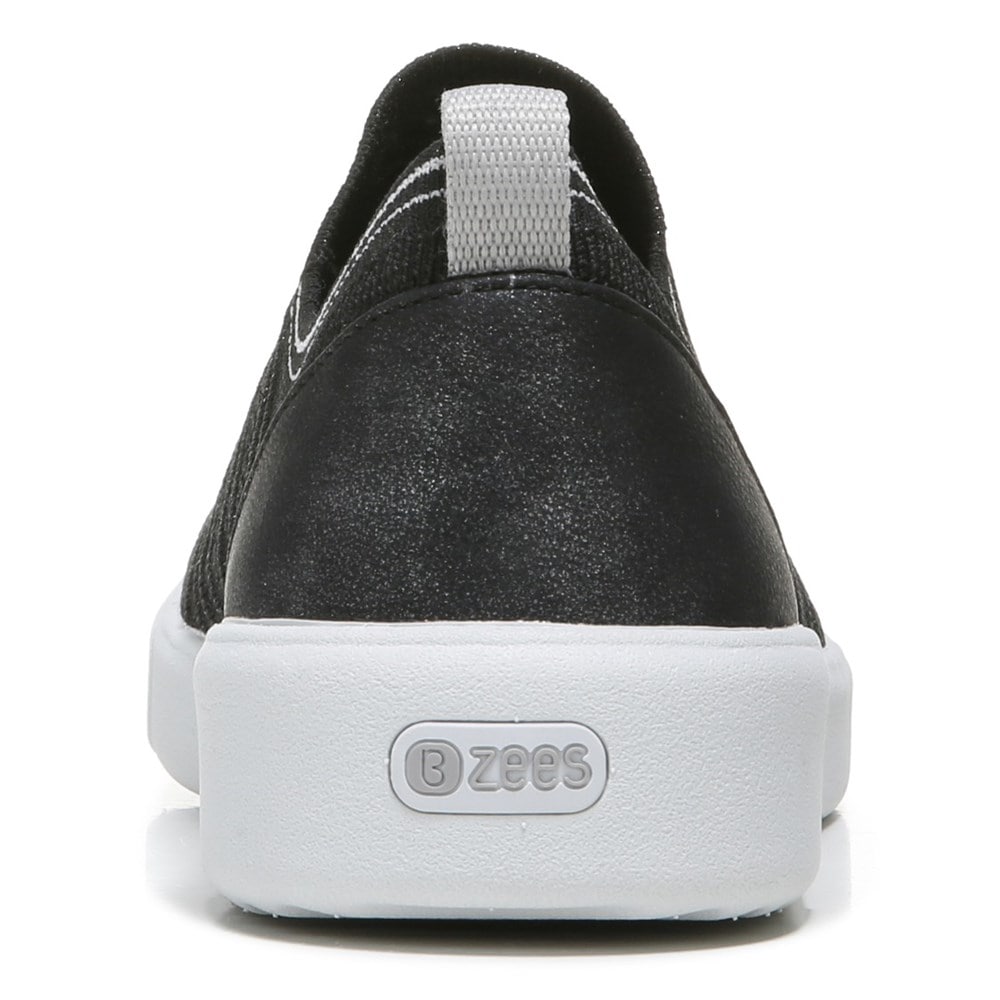Bzees March On Sneaker - Black Knit