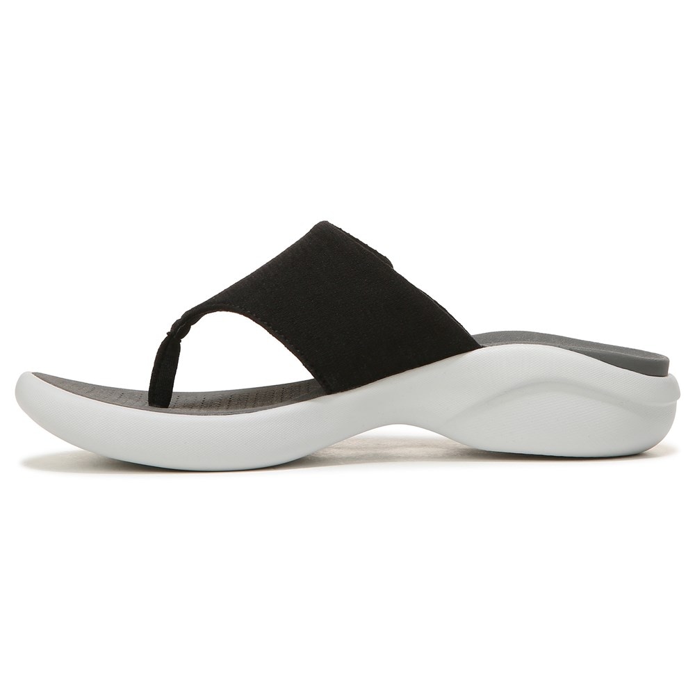 Bzees Camp Out Wedge Sandal - Black Fabric  Bzees Camp Out Wedge Sandal - Black Fabric