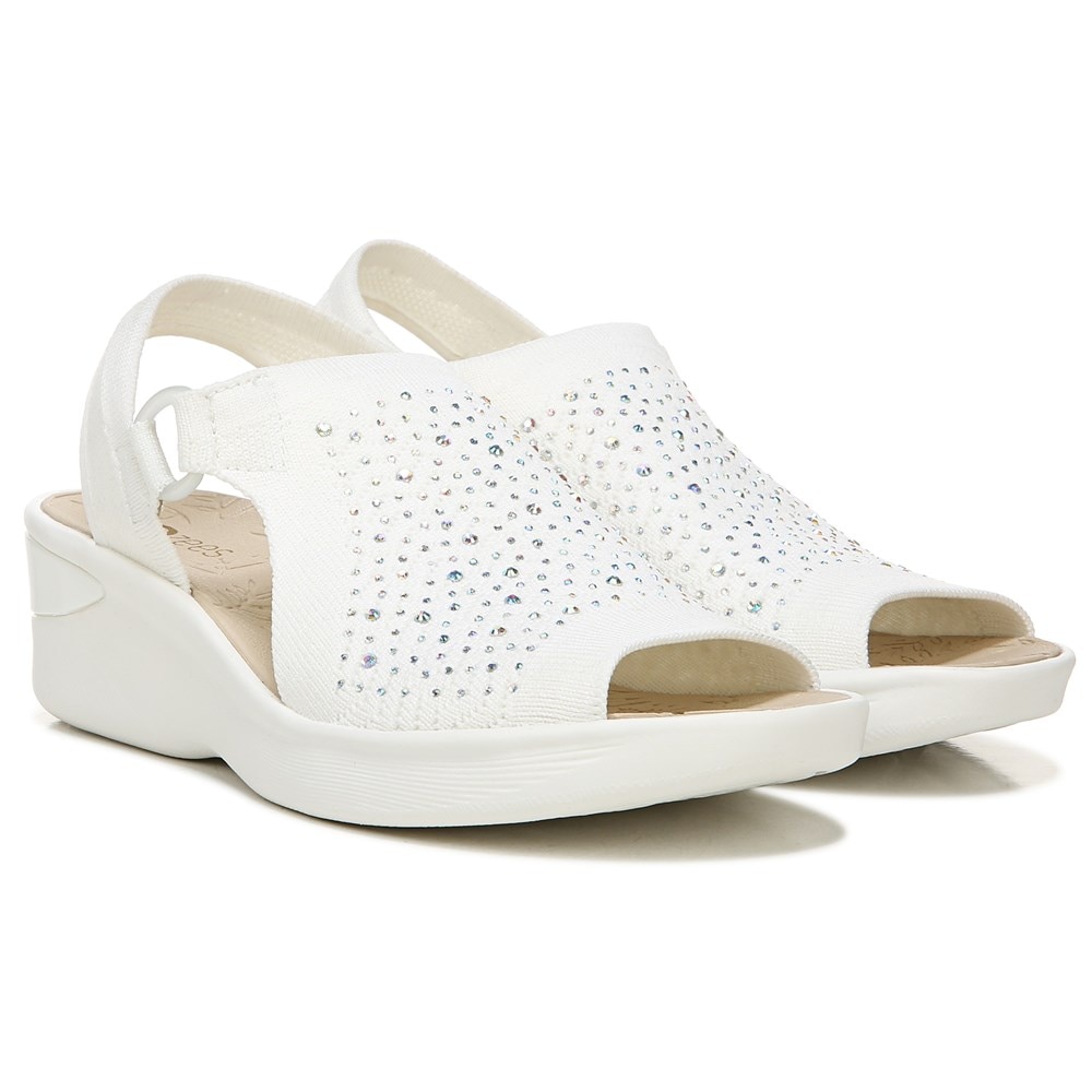 Bzees Star Bright Sandal - White