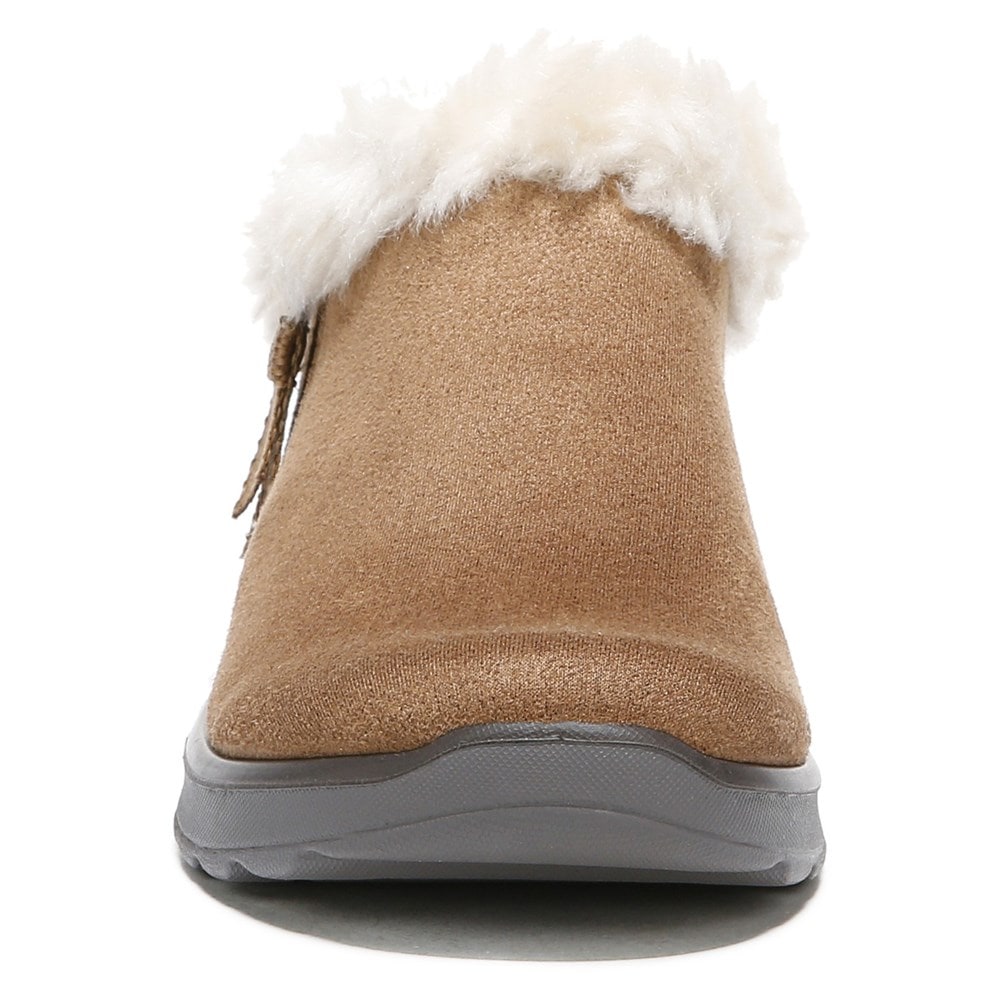 Bzees Genuine Shootie - Toffee Brown Fabric