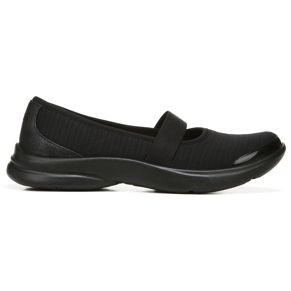 Bzees Jupiter Slip On - Black Fabric