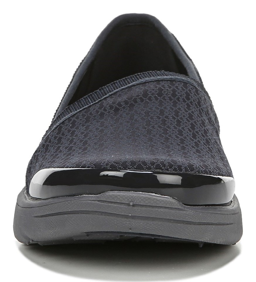 Bzees Lollipop Slip On - Navy Print Mesh  Bzees Lollipop Slip On - Navy Print Mesh