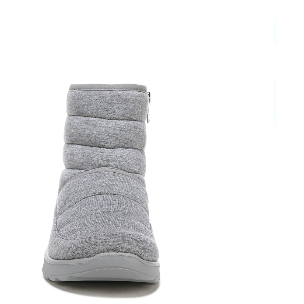 Bzees Glacier Bootie - Grey Fabric Bzees Glacier Bootie - Grey Fabric