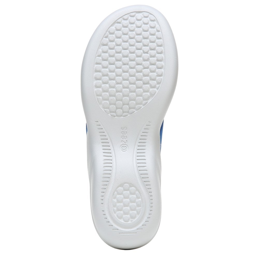 Bzees Cabana Flip Flop Sandal - Blue Ripple Gore  Bzees Cabana Flip Flop Sandal - Blue Ripple Gore