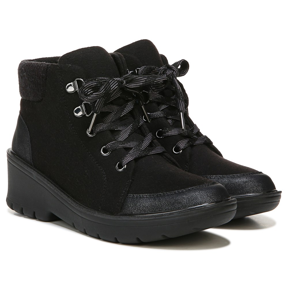 Bzees Brooklyn Bootie - Black Fabric