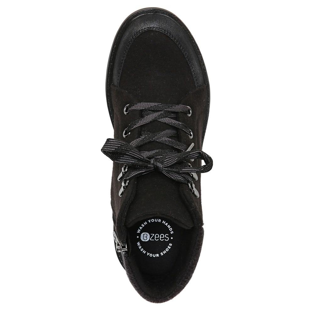 Bzees Brooklyn Bootie - Black Fabric  Bzees Brooklyn Bootie - Black Fabric