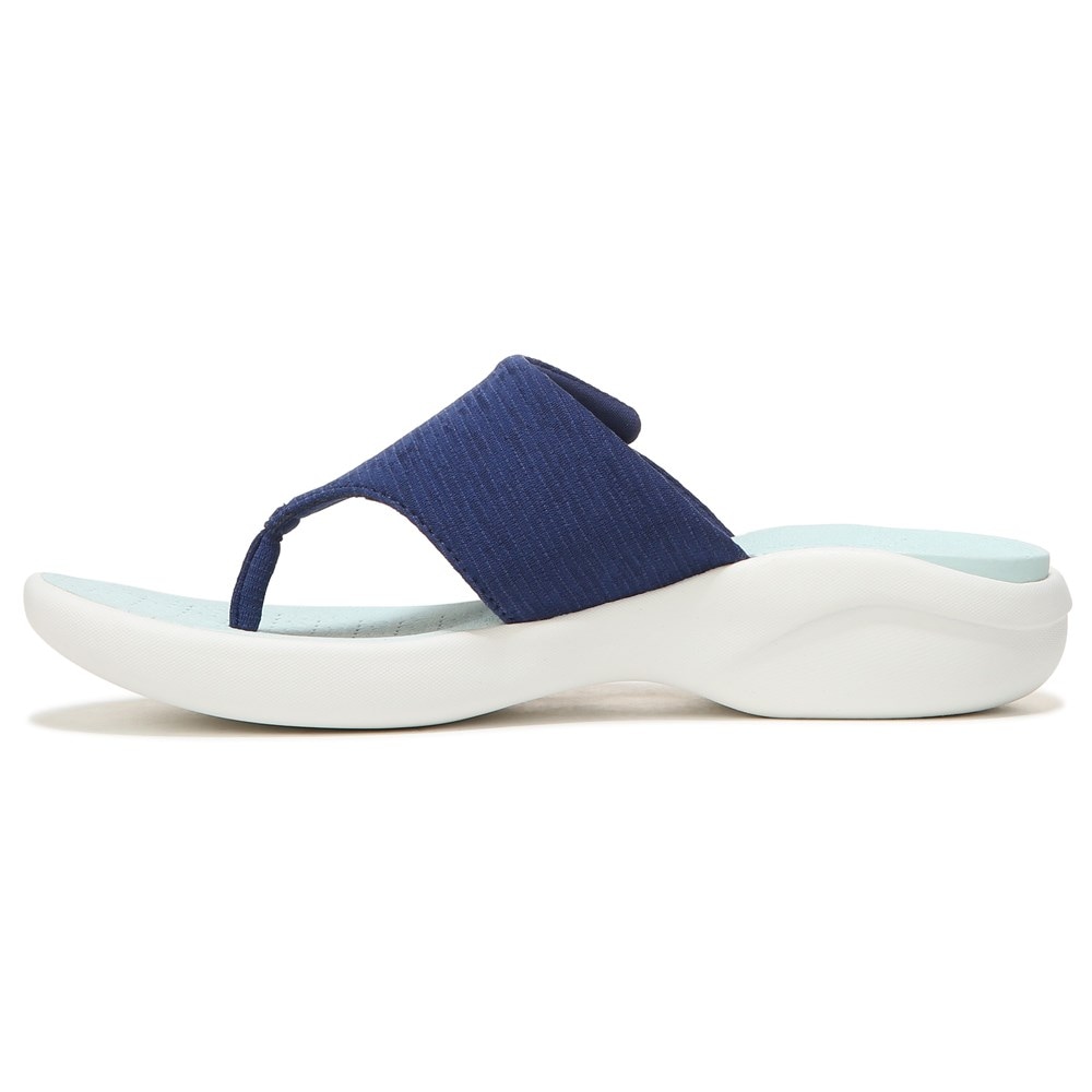 Bzees Camp Out Wedge Sandal - Blue Fabric Bzees Camp Out Wedge Sandal - Blue Fabric