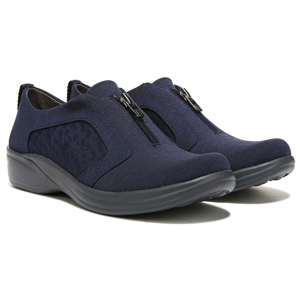 Bzees Poetic Sneaker - Navy Fabric Bzees Poetic Sneaker - Navy Fabric