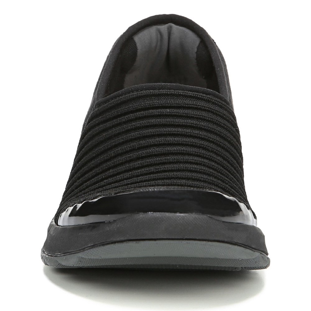Bzees Glee Slip On - Blacked Ribbed Knit