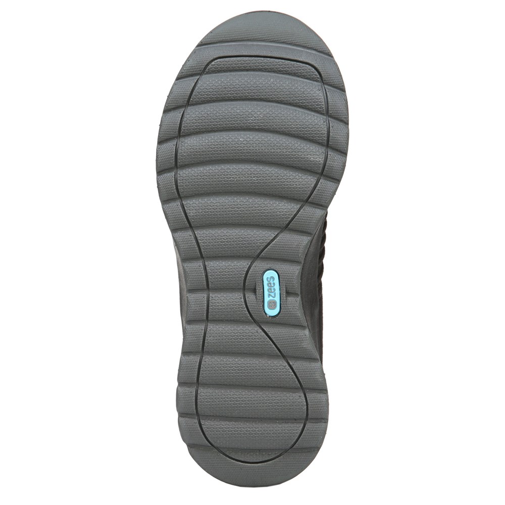 Bzees Glee Slip On - Blacked Ribbed Knit