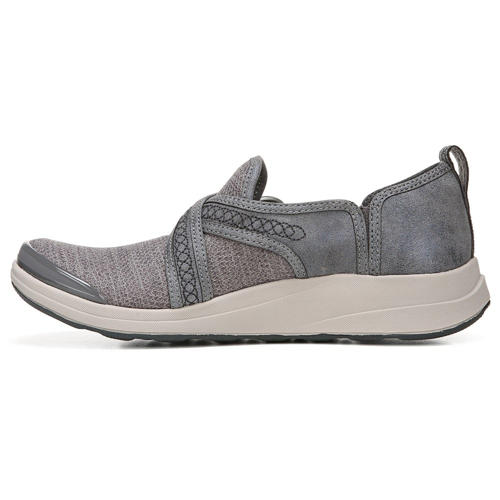 Bzees Indigo Slip On - Grey Diamond Dip Fabric  Bzees Indigo Slip On - Grey Diamond Dip Fabric