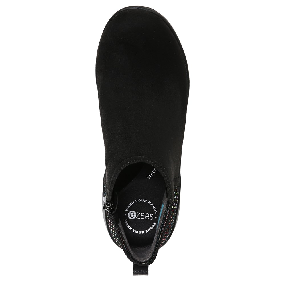 Bzees Karma Bootie - Black Rainbow Microfiber Bzees Karma Bootie - Black Rainbow Microfiber