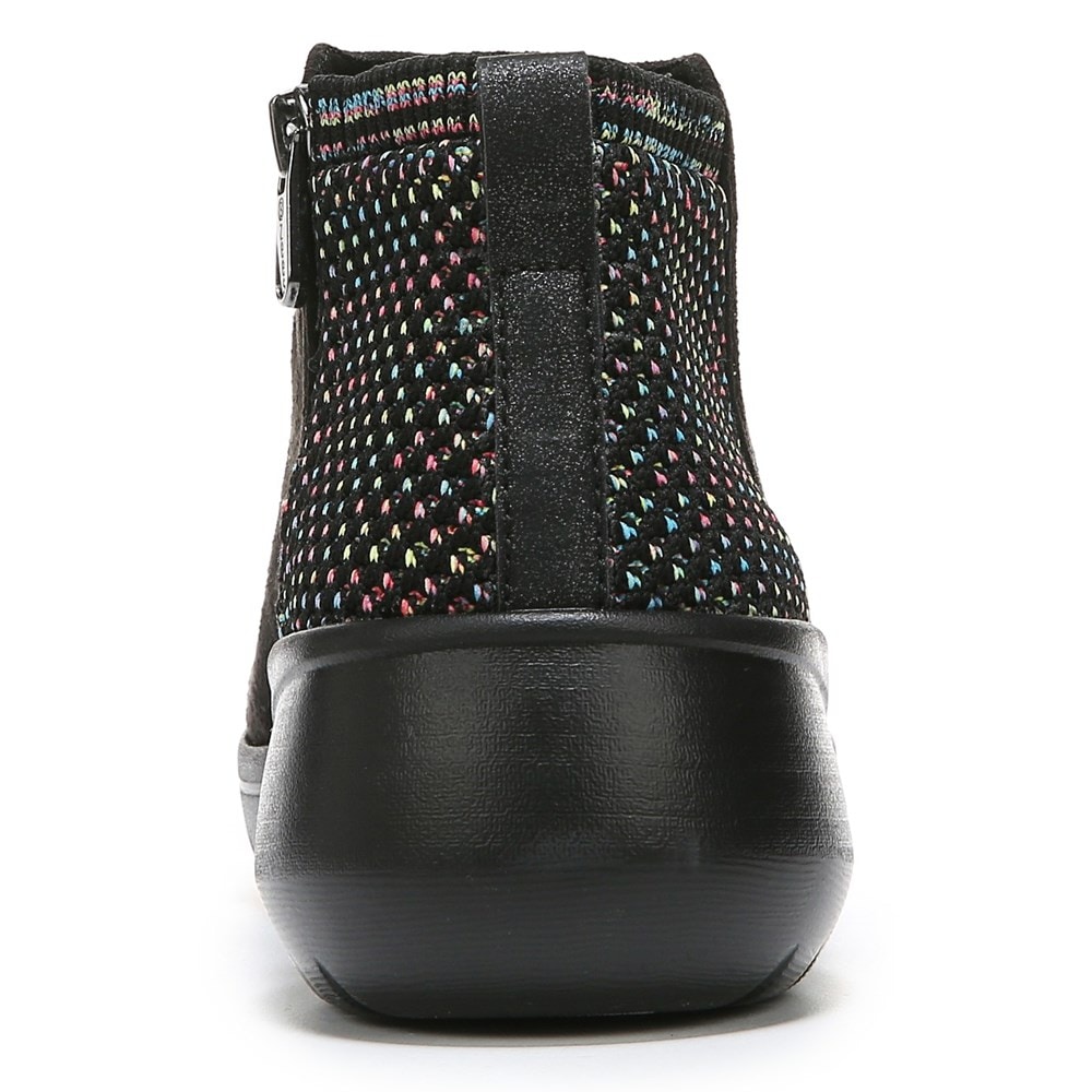 Bzees Karma Bootie - Black Rainbow Microfiber Bzees Karma Bootie - Black Rainbow Microfiber