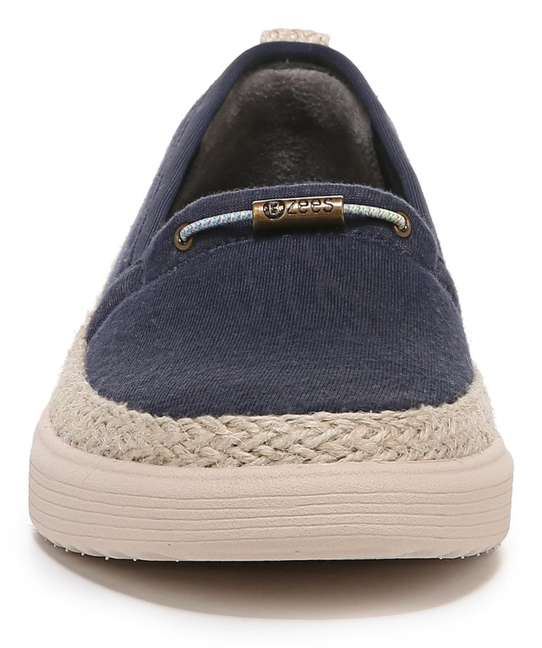 Bzees Maui Slip On - Navy Fabric