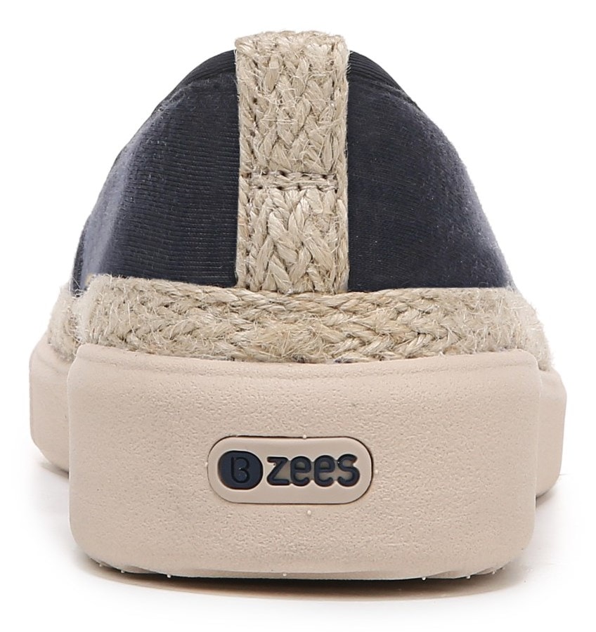 Bzees Maui Slip On - Navy Fabric