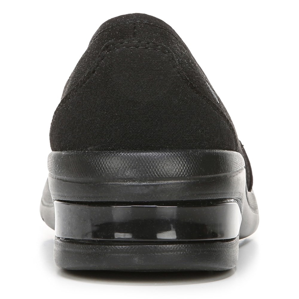 Bzees Red-Hot Slip On - Black Rhinestone Fabric