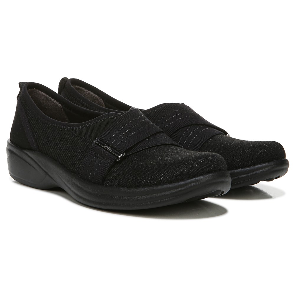 Bzees Niche III Slip On - Blacknet Fabric