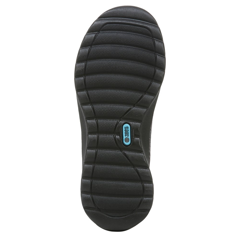 Bzees Getaway Mule Sneaker - Grey Snake Fabric