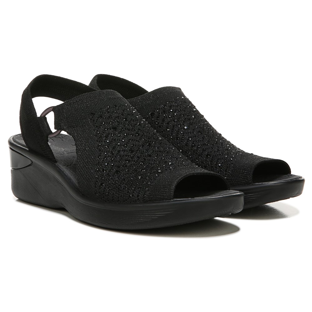 Bzees Star Bright Sandal - Black