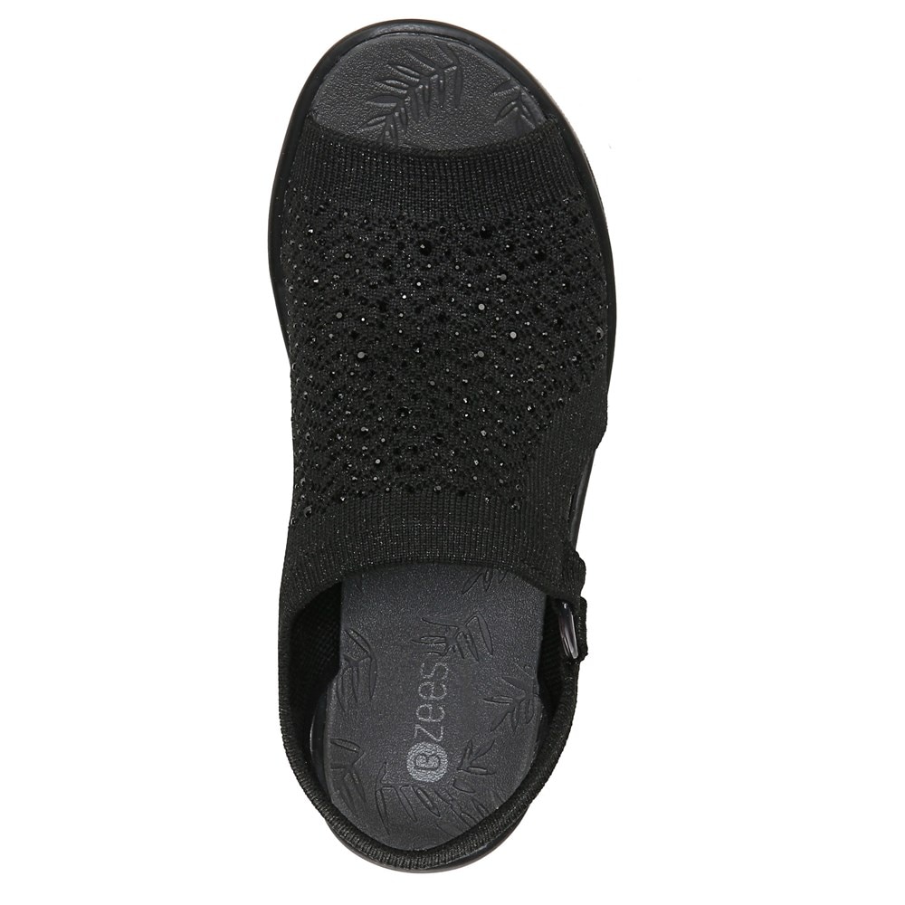 Bzees Star Bright Sandal - Black