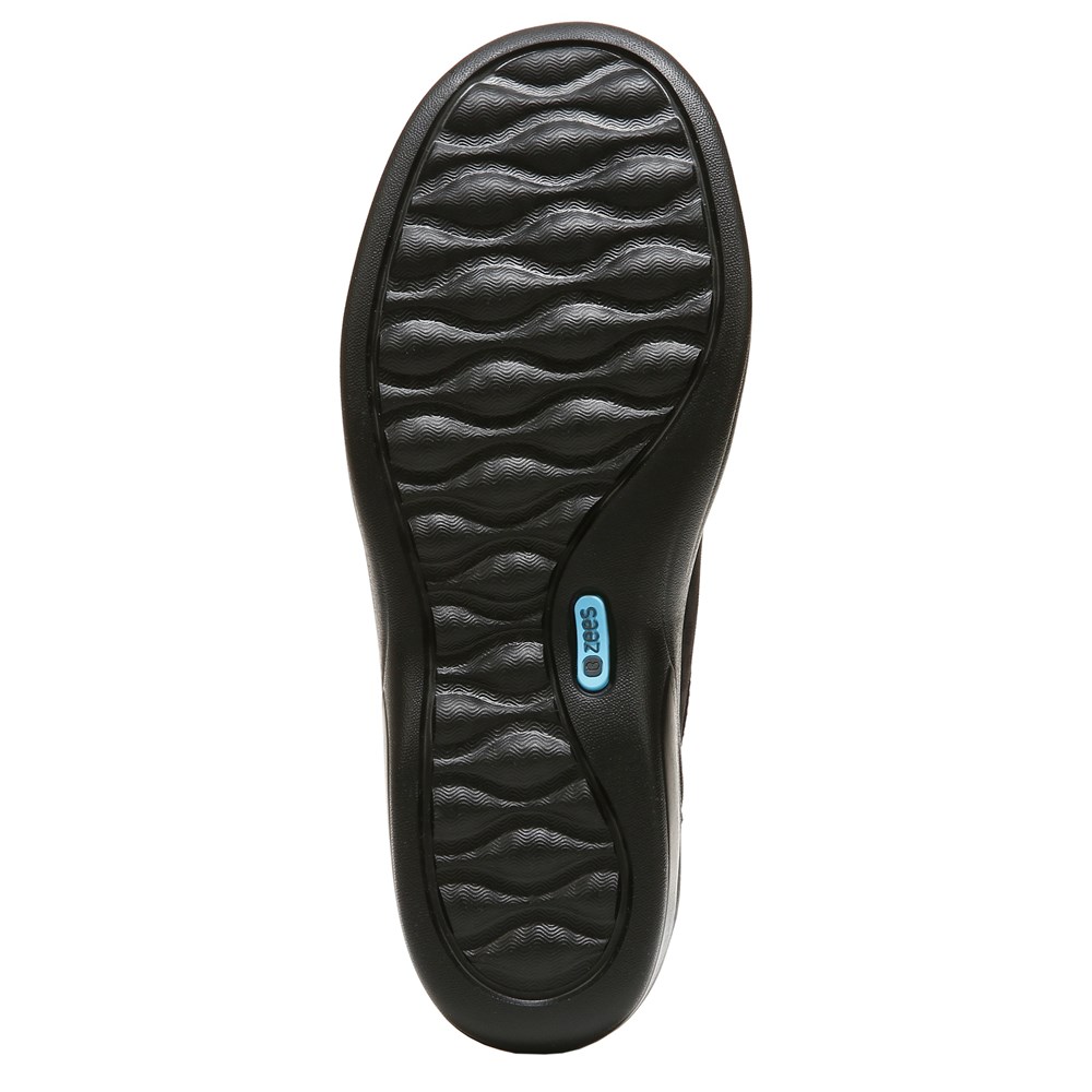 Bzees Poetic Sneaker - Black Fabric  Bzees Poetic Sneaker - Black Fabric