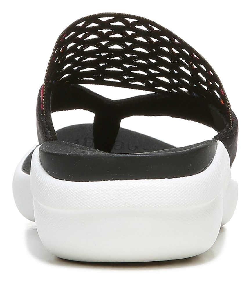 Bzees Cabana Flip Flop Sandal - Black/Multi Ripple Gore