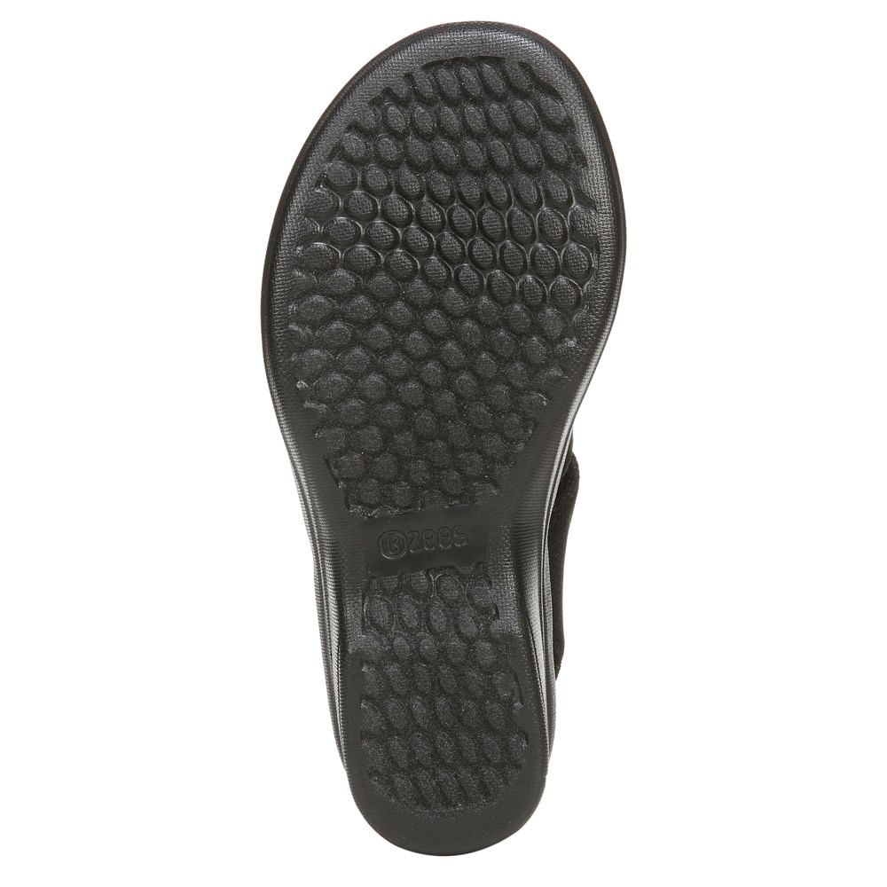 Bzees Finale Peep Toe Sandal - Black  Bzees Finale Peep Toe Sandal - Black