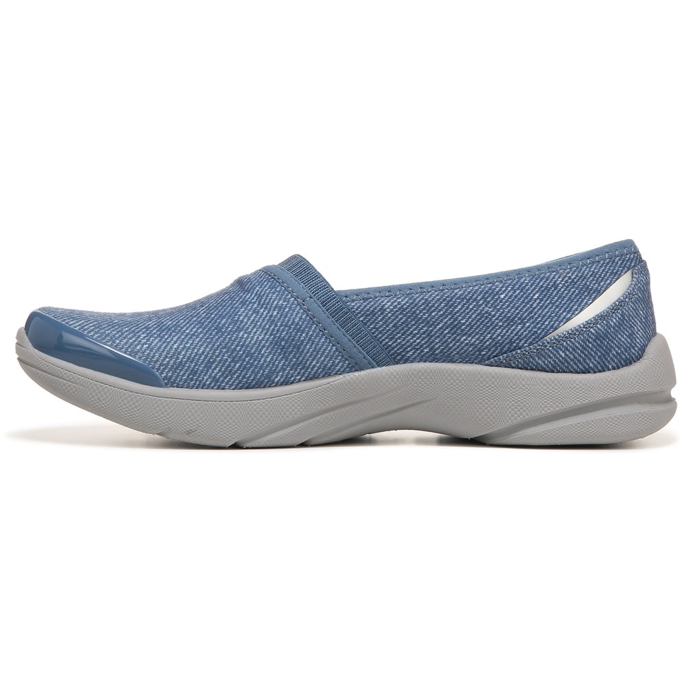 Bzees Lollipop Slip On - Blue Denim Fabric
