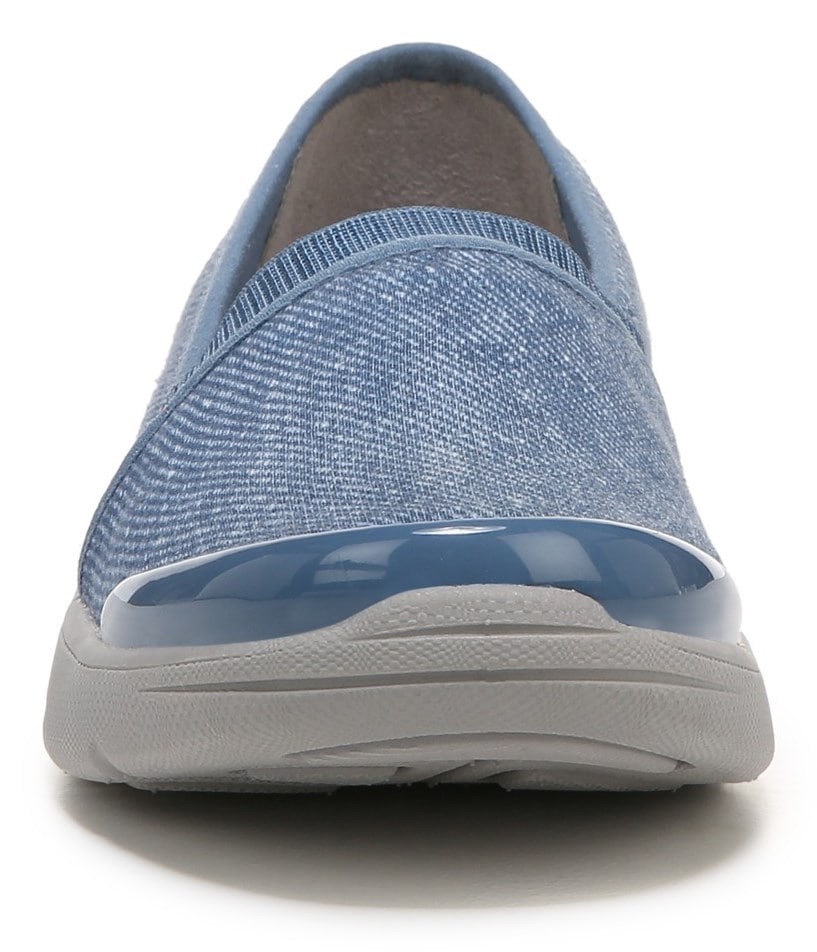 Bzees Lollipop Slip On - Blue Denim Fabric
