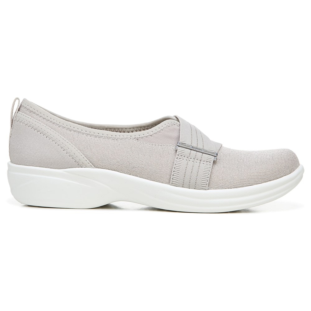 Bzees Niche III Slip On - Sandnet Beige Fabric  Bzees Niche III Slip On - Sandnet Beige Fabric