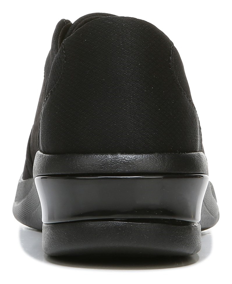 Bzees Florence Slip On Sneaker - Black Leopard Print  Bzees Florence Slip On Sneaker - Black Leopard Print