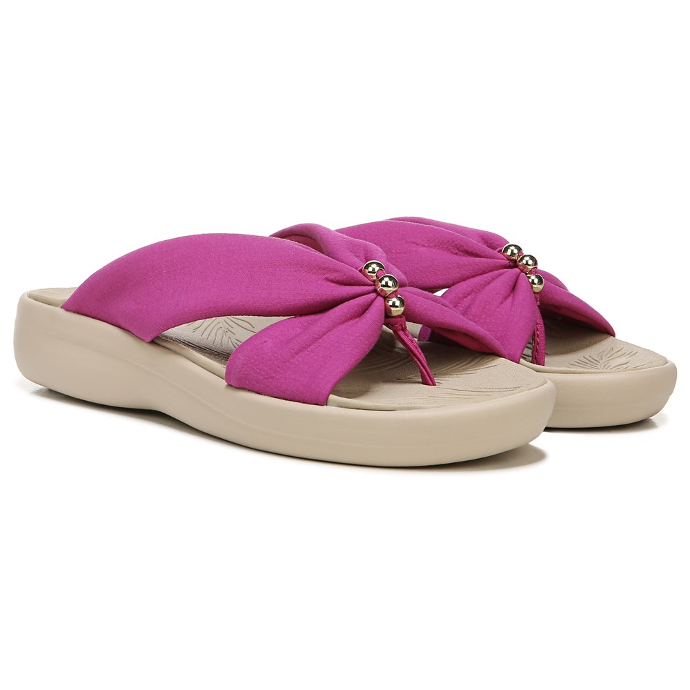Bzees Promise Sandal - Festival Pink Fabric  Bzees Promise Sandal - Festival Pink Fabric