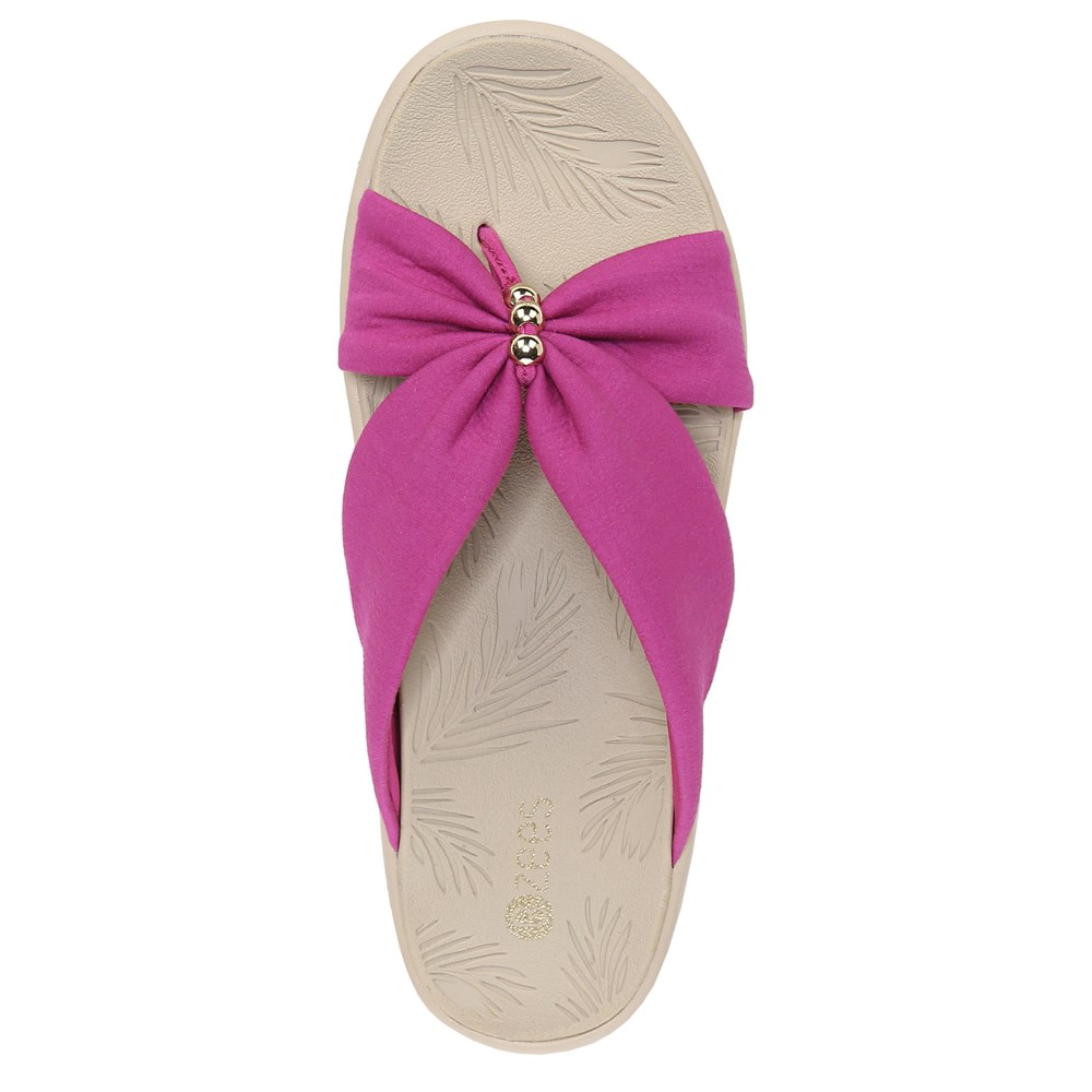 Bzees Promise Sandal - Festival Pink Fabric Bzees Promise Sandal - Festival Pink Fabric