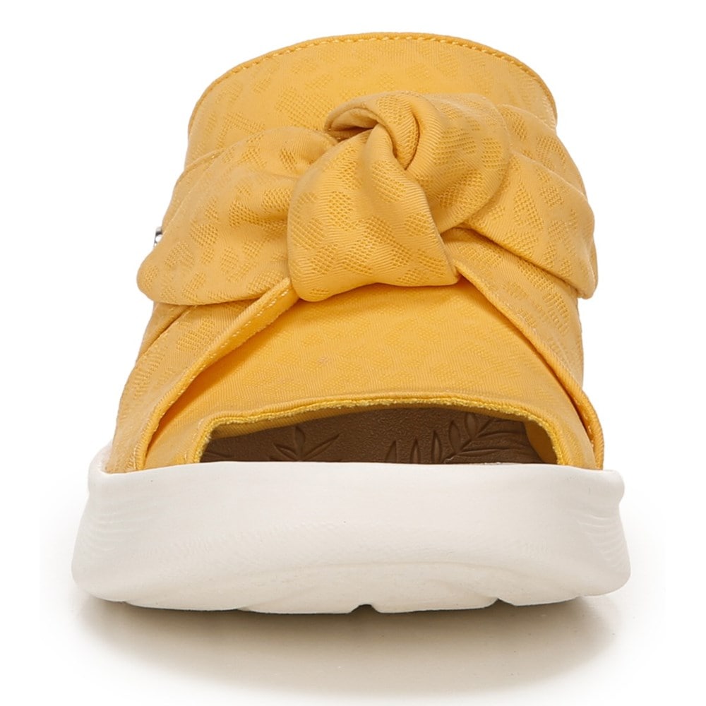 Bzees Smile Wedge Sandal - Mimosa Cheetah Fabric