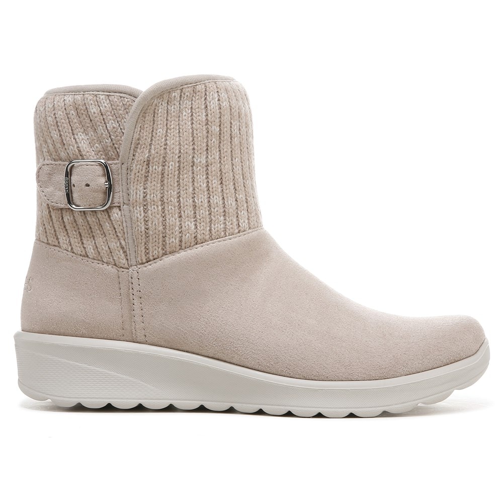 Bzees Gloria Bootie - Barley Beige Fabric Bzees Gloria Bootie - Barley Beige Fabric