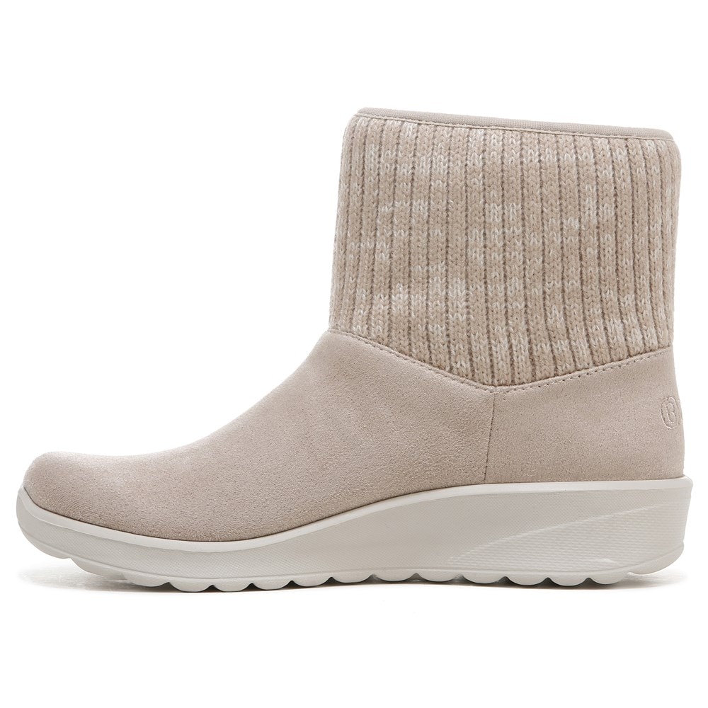 Bzees Gloria Bootie - Barley Beige Fabric Bzees Gloria Bootie - Barley Beige Fabric