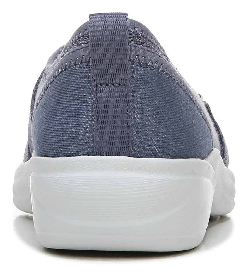 Bzees Niche III Slip On - Folkstone Blue Grey Fabric