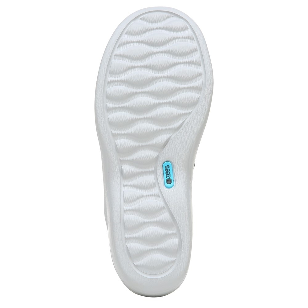 Bzees Niche III Slip On - Folkstone Blue Grey Fabric