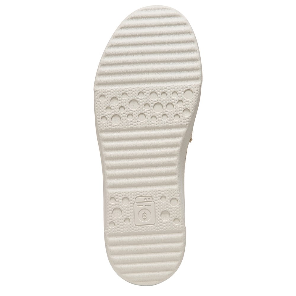 Bzees Maui Slip On - White Fabric Bzees Maui Slip On - White Fabric