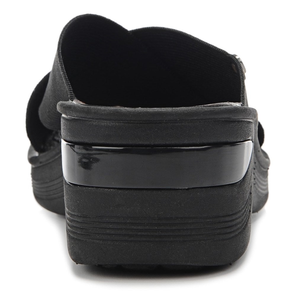 Bzees Desire Wedge Sandal - Black