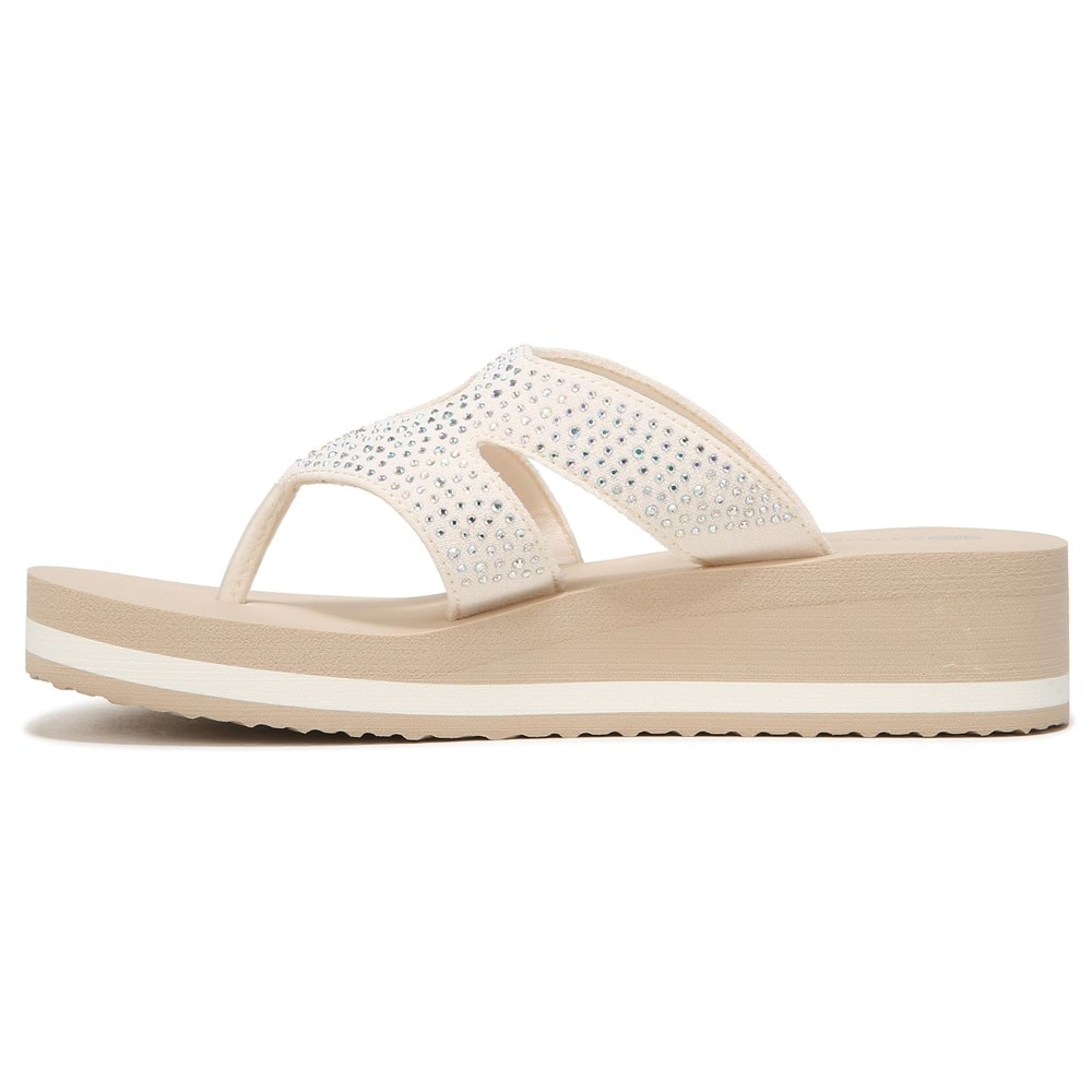 Bzees Rio Wedge Sandal - Sugar Fabric Bzees Rio Wedge Sandal - Sugar Fabric