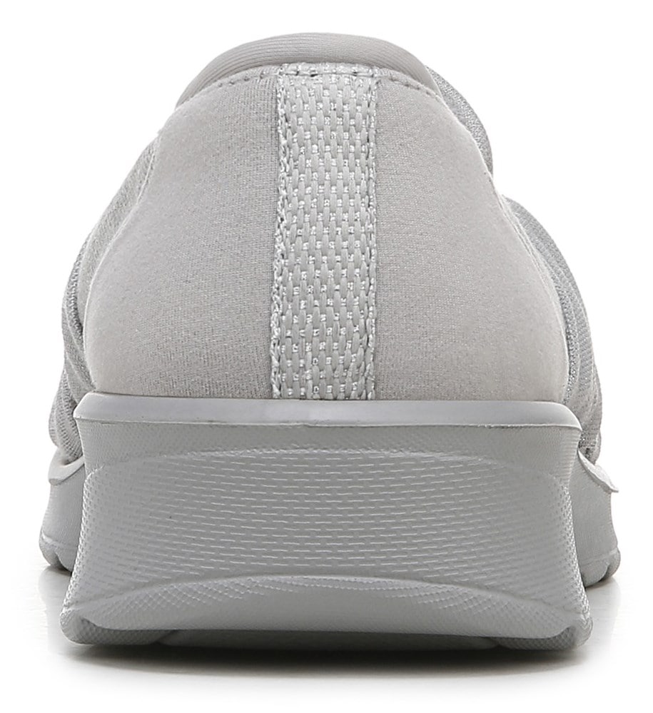 Bzees Glimmer Slip On - Silver Shimmer Fabric  Bzees Glimmer Slip On - Silver Shimmer Fabric