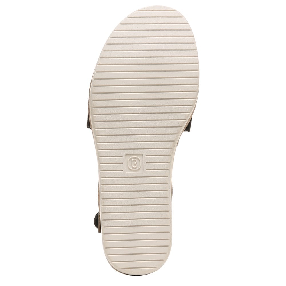 Bzees Radiant Wedge Sandal - Black Fabric