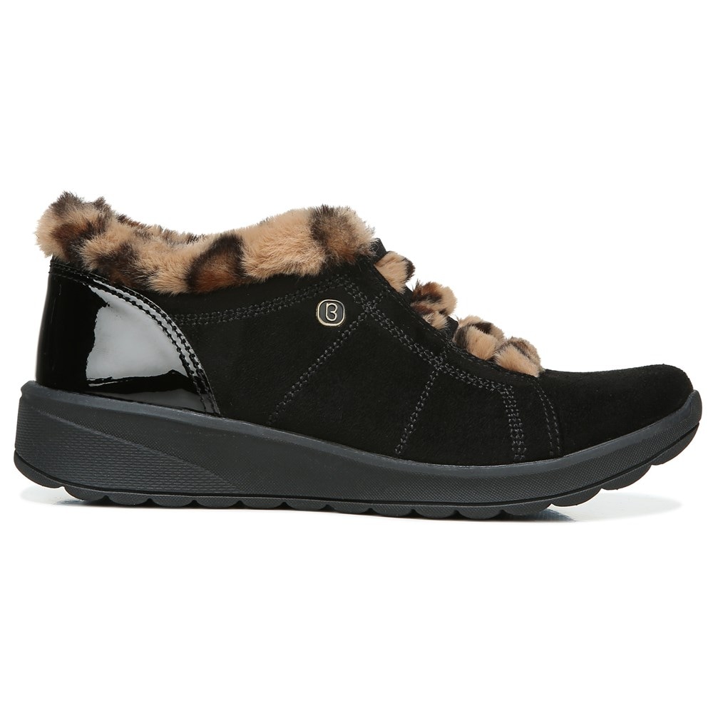 Bzees Golden Bootie - Black/Leopard Print Bzees Golden Bootie - Black/Leopard Print