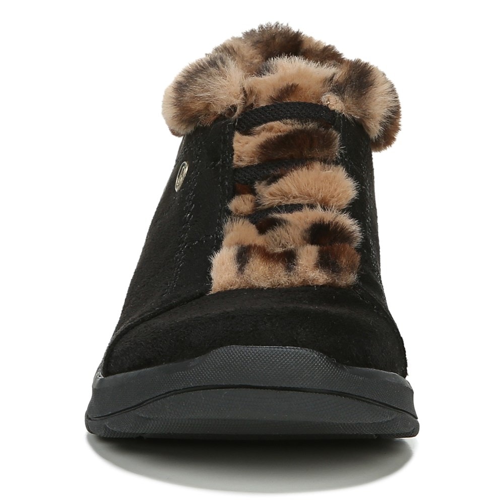 Bzees Golden Bootie - Black/Leopard Print Bzees Golden Bootie - Black/Leopard Print