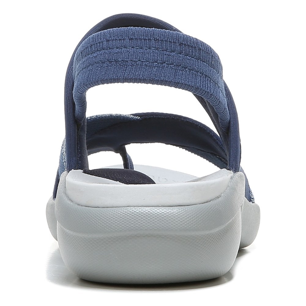 Bzees Call Me Sandal - Navy Texture Fabric Bzees Call Me Sandal - Navy Texture Fabric