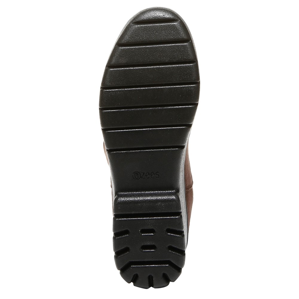 Bzees Brandy Knee High Boot - Chicory Brown Fabric Bzees Brandy Knee High Boot - Chicory Brown Fabric