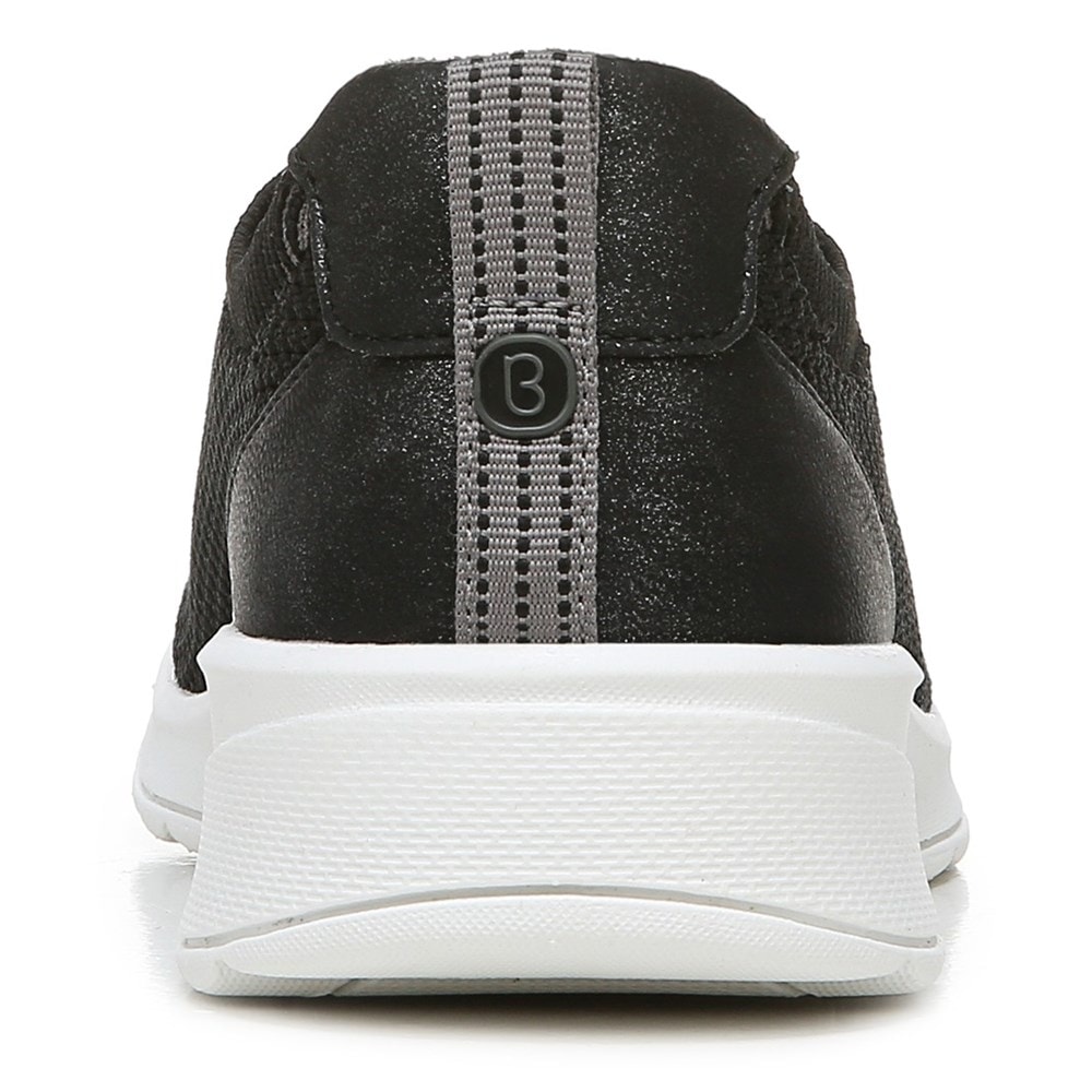 Bzees Gold Rush Slip On Sneaker - Black Knit